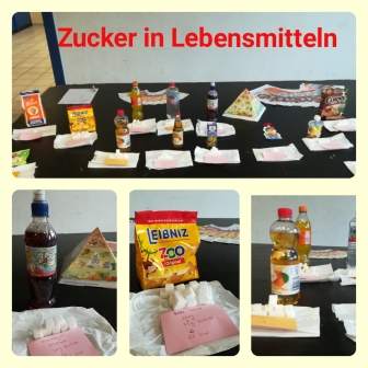 Zucker in Lebensmittel