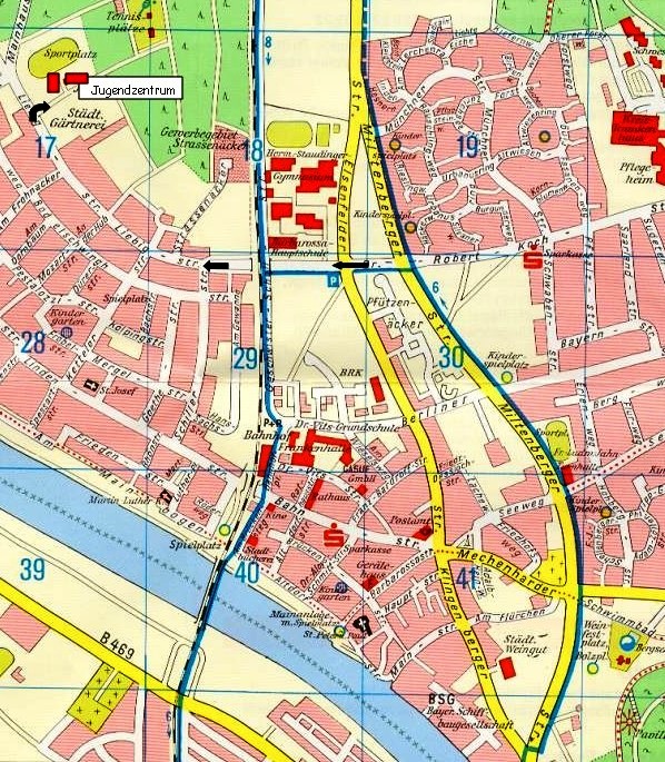 Stadtplan Erlenbach